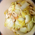 Bonitaro's cooksnap of when they made ちくわと白菜の煮物.
