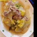 あかね326's cooksnap of when they made 豚肉と白菜の煮物.