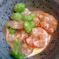 mur_asa_ki's cooksnap of when they made 海老と枝豆のわさマヨサラダ.