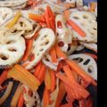 さなぽんと's cooksnap of when they made レンコンと人参の中華風きんぴら.