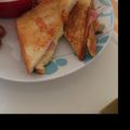 ひまわりto's cooksnap of when they made クロックムッシュ★フライパンでOK.
