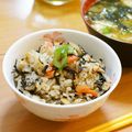 ななクレープ's cooksnap of when they made ひじきの炊き込みご飯.