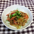 龍青空ママ's cooksnap of when they made 豚肉と新玉ねぎのシンプル炒め♡.
