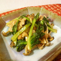 ローズレース's cooksnap of when they made ターサイ･豚肉・しめじの炒めもの.