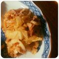 みんみ8's cooksnap of when they made 辛マヨ豚炒め♪.