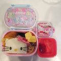 ゆっこななここ's cooksnap of when they made キティちゃん♪サンドイッチ（キャラベン）.