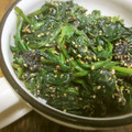 tamamiya55's cooksnap of when they made ほうれん草のごま和え.