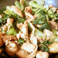 しゃんゆうな's cooksnap of when they made 簡単節約！焼肉風鶏と小松菜の炒め物.