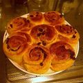 absinthemo's cooksnap of when they made ＨＢで♪レーズンたっぷりシナモンロール.