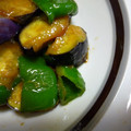たッくんママ's cooksnap of when they made 茄子とピーマンのニンニク炒め.