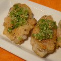 mybinue's cooksnap of when they made 手羽先のネギゴマ焼き.