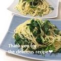 プンプン庵's cooksnap of when they made 小松菜のパスタ.