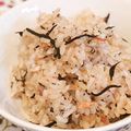 ともりん0203's cooksnap of when they made お茶漬けの粉de 梅♥ひじき炊込みご飯？.