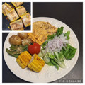 ほか弁ママ's cooksnap of when they made 焼きとうもろこし★ペペロン♪.