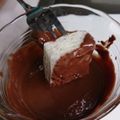 ふうはっちゃん's cooksnap of when they made 超簡単チョコフォンデュ☆朝食にも♪.