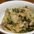 ぽんずー's cooksnap of when they made すぐできる☆青菜と豚肉のオイソース炒め.