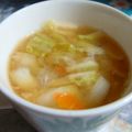 ジョンリークッカー's cooksnap of when they made 超簡単！レンジで♪一人分の具沢山味噌汁♪.