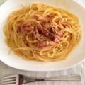 じゃがいもっく's cooksnap of when they made 生クリーム不要☆やさしい味のカルボナーラ.