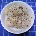 KAZUとNOAHのママ's cooksnap of when they made さつまいもごはん.