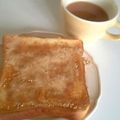 海理ママ's cooksnap of when they made きなこトースト＊簡単焼くだけ.