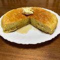 なおーズ☆キッチン's cooksnap of when they made 豆腐でもっちもち分厚いホットケーキ.