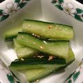 たけむーゆんた's cooksnap of when they made キュウリのゴマ油風味.
