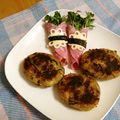 komutatata's cooksnap of when they made 見た目が可愛いハムロール～☆.