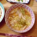 m_k_'s cooksnap of when they made 生姜ポン酢が香る♪ 切干大根のスープ.
