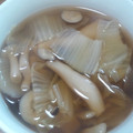 haru♭'s cooksnap of when they made 簡単！白菜としめじの柚子胡椒スープ.
