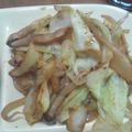 haru♭'s cooksnap of when they made ピリカラ野菜炒め.