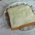 ちょびちろ's cooksnap of when they made とろ～り＊チーズケーキトースト.