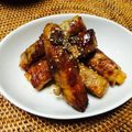 moca45's cooksnap of when they made 副菜～さつま芋の豚肉巻き！！お弁当にも☆.