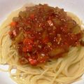 はーなむきや's cooksnap of when they made 簡単ミートソースパスタ.