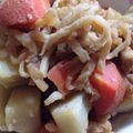 パフェうさこ's cooksnap of when they made じゃが芋と切り干し大根のほっこり煮物.