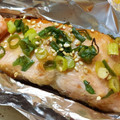 バイ・タリ娘's cooksnap of when they made ネギの青い部分で♪鮭のネギ味噌焼き.