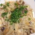 ママは給食当番's cooksnap of when they made きのこの山芋蒸し.