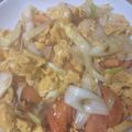 もじょみち's cooksnap of when they made 簡単！トマトの卵炒め.