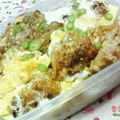キョク's cooksnap of when they made 一手間で★卵ふわふわ♪洋風カツ丼.