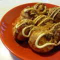 mihokid's cooksnap of when they made 山芋入り★たこ焼き.
