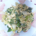もぐチん's cooksnap of when they made あっという間に出来る長ねぎと卵の炒めもの.