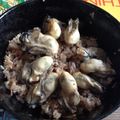 ぷにえぷに丸's cooksnap of when they made 牡蠣オイマヨ丼　焦がし葱ガーリックライス.