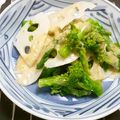 Haru Haru's cooksnap of when they made 菜の花とれんこんのサラダ.