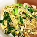 ちみサン's cooksnap of when they made 卵とニラ・もやしのｵｲｽﾀｰｿｰｽ炒め.