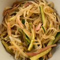 yuuc5's cooksnap of when they made 我が家の定番やみつき☆もやしの中華サラダ.