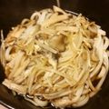 食いしん坊山ガール's cooksnap of when they made ルクエスチームバッグできのこ餡かけうどん.