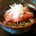たんたん　's cooksnap of when they made ネギトロ丼に白髪ねぎ♪.