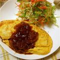 rossy42's cooksnap of when they made お豆腐とキャベツのオムレツ.