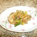 akiko_ara's cooksnap of when they made ※九条ネギとザーサイのピリ辛炒め.