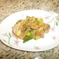akiko_ara's cooksnap of when they made ※九条ネギとザーサイのピリ辛炒め.