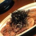 梅山葵's cooksnap of when they made 大葉にんにく醤油で長いも＆豚炒め.